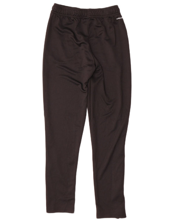 Adidas Boys Aeroready Tracksuit Bukser 13-14 år Sort Polyester