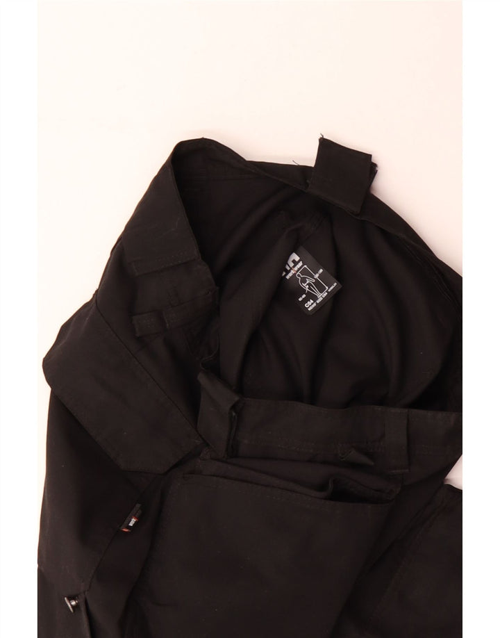 HELLY HANSEN Straight Cargo Bukser til mænd W38 L33 Sort Bomuld