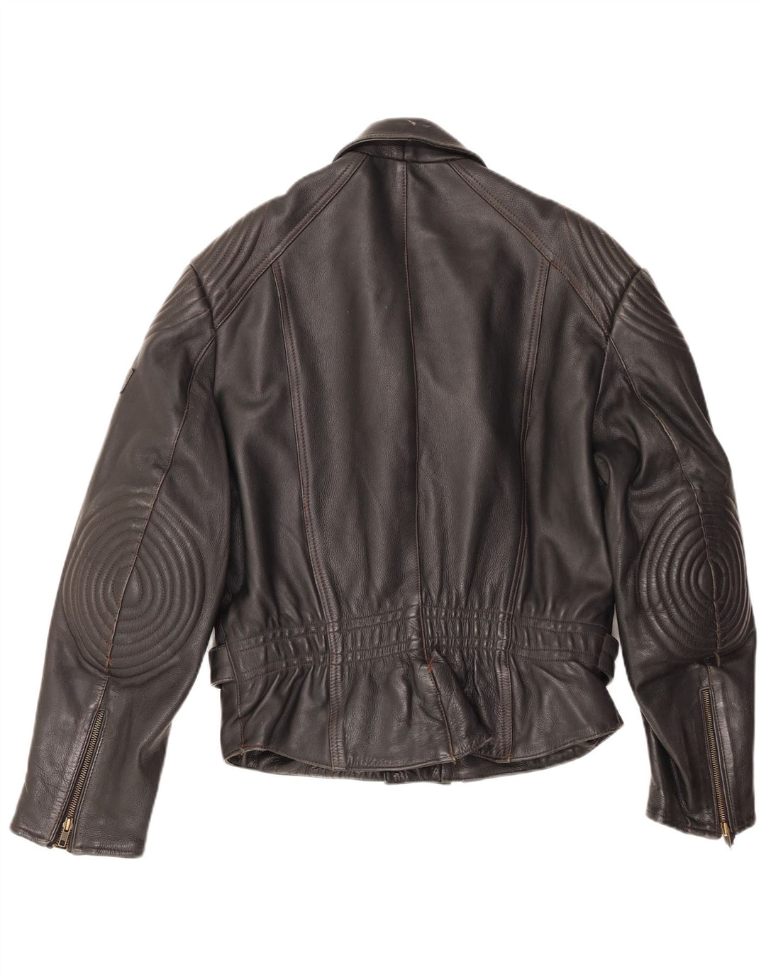 MQP Herre Motorcykel Læder Biker Jacket IT 52 XL Sort