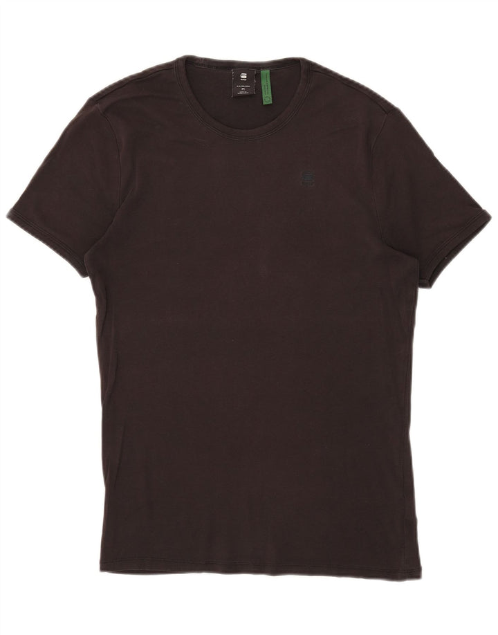G-Star Herre T-Shirt Top Medium Sort Bomuld