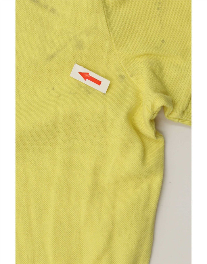 Diadora herre poloshirt stor gul bomuld