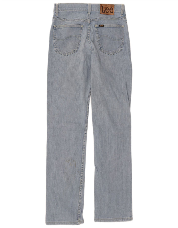 LEE Herre Brooklyn Straight Jeans W30 L34 Blå Bomuld