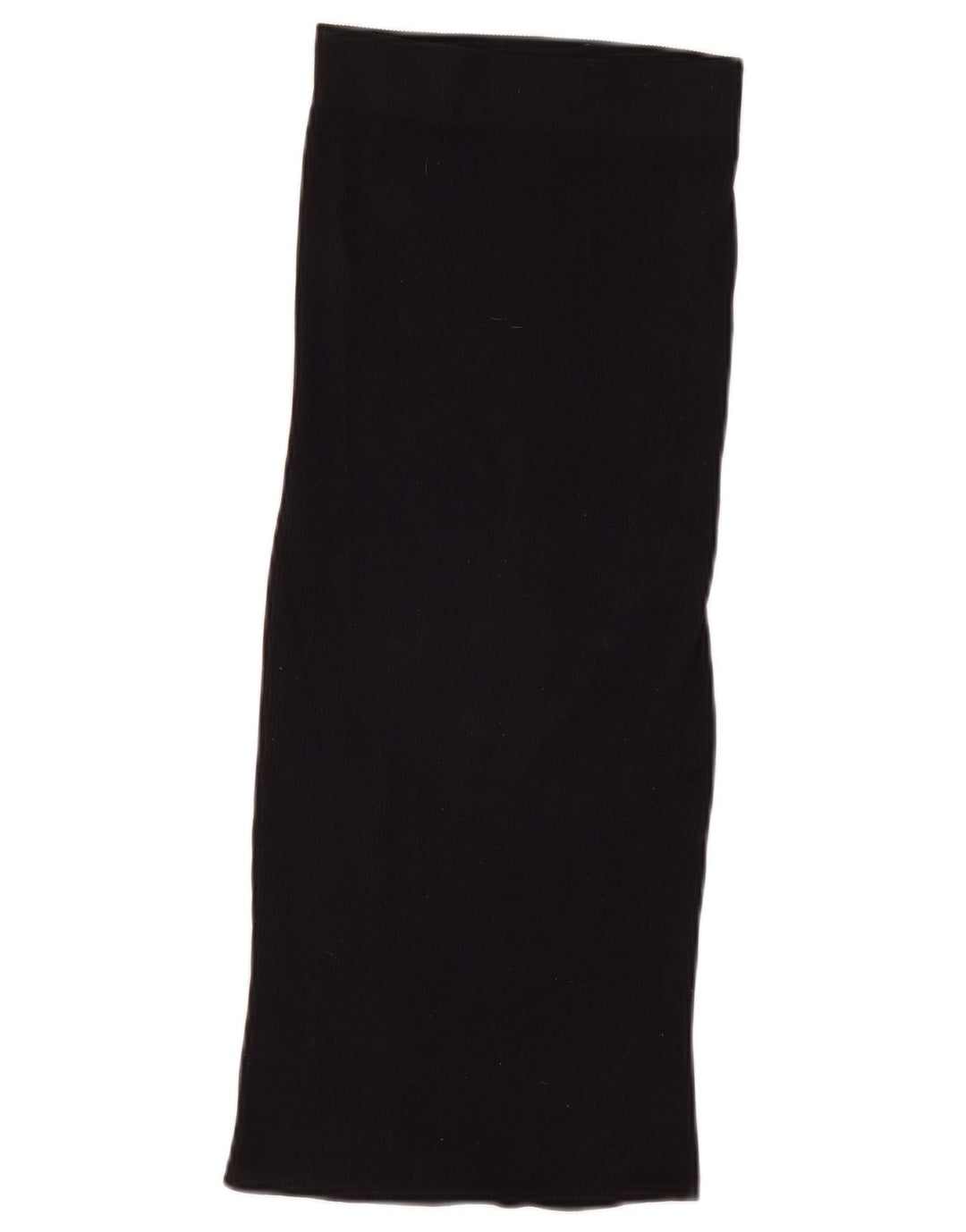 Zara Dame Maxi Nederdel Small W26 Sort Nylon