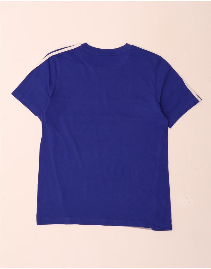 Adidas Boys T-Shirt Top 13-14 år Blå Bomuld