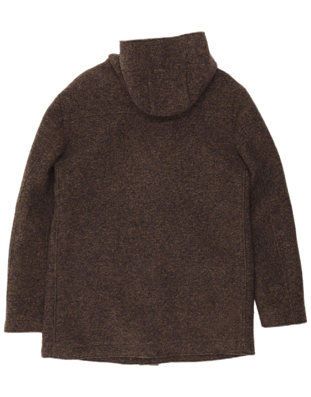 Gas Herre hætteoverfrakke IT 50 Large Khaki Flecked Polyester
