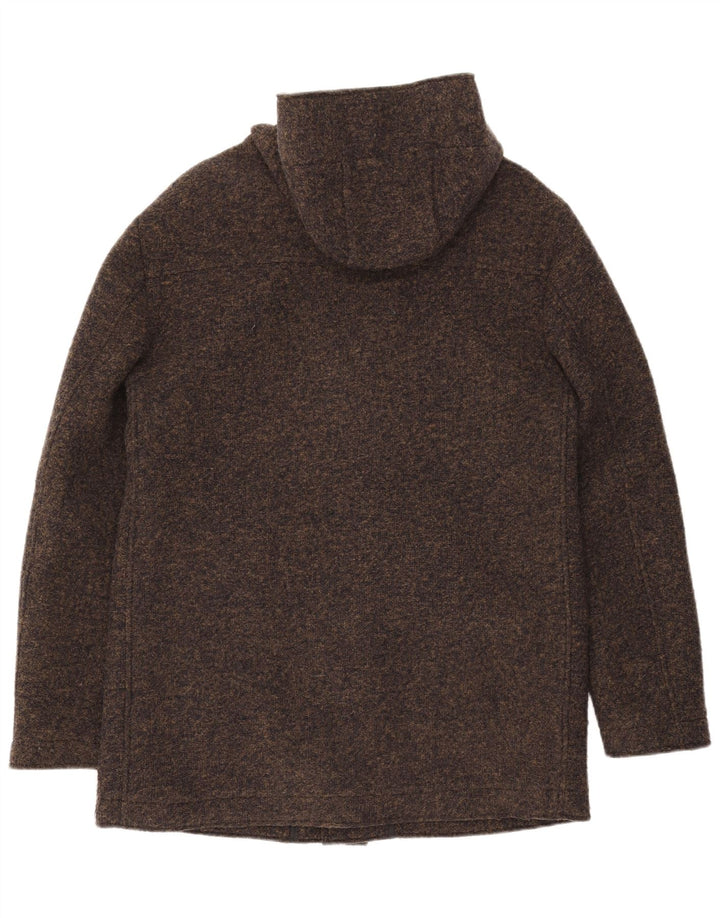 Gas Herre hætteoverfrakke IT 50 Large Khaki Flecked Polyester