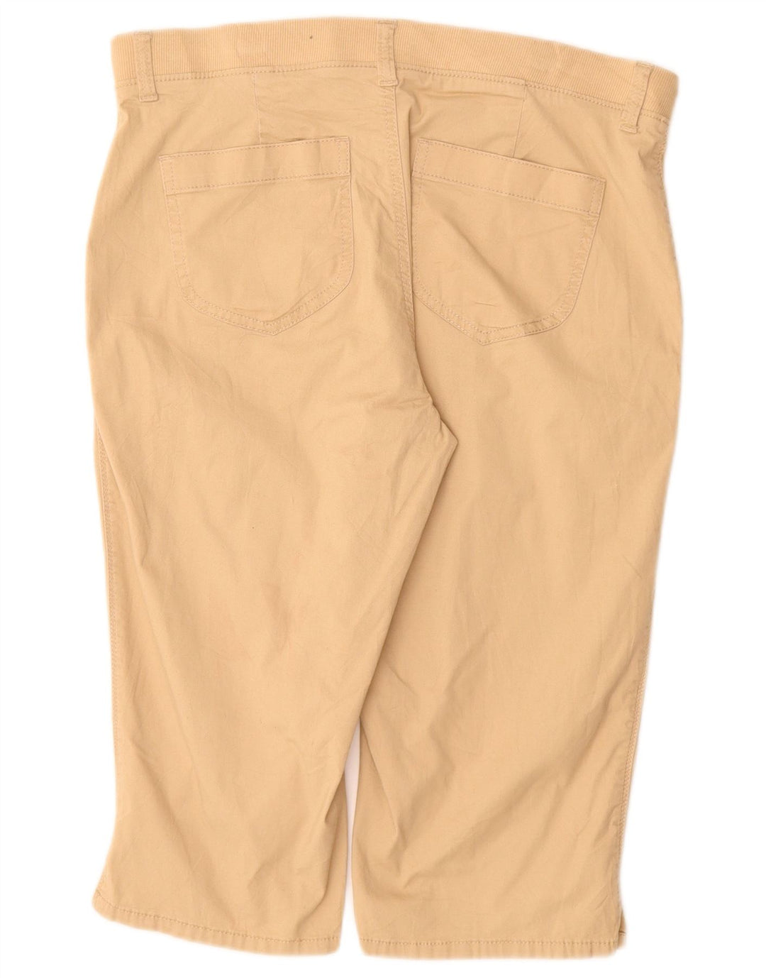 Lee Dame Mid Rise Relaxed Fit Capri Bukser W32 L17 Beige