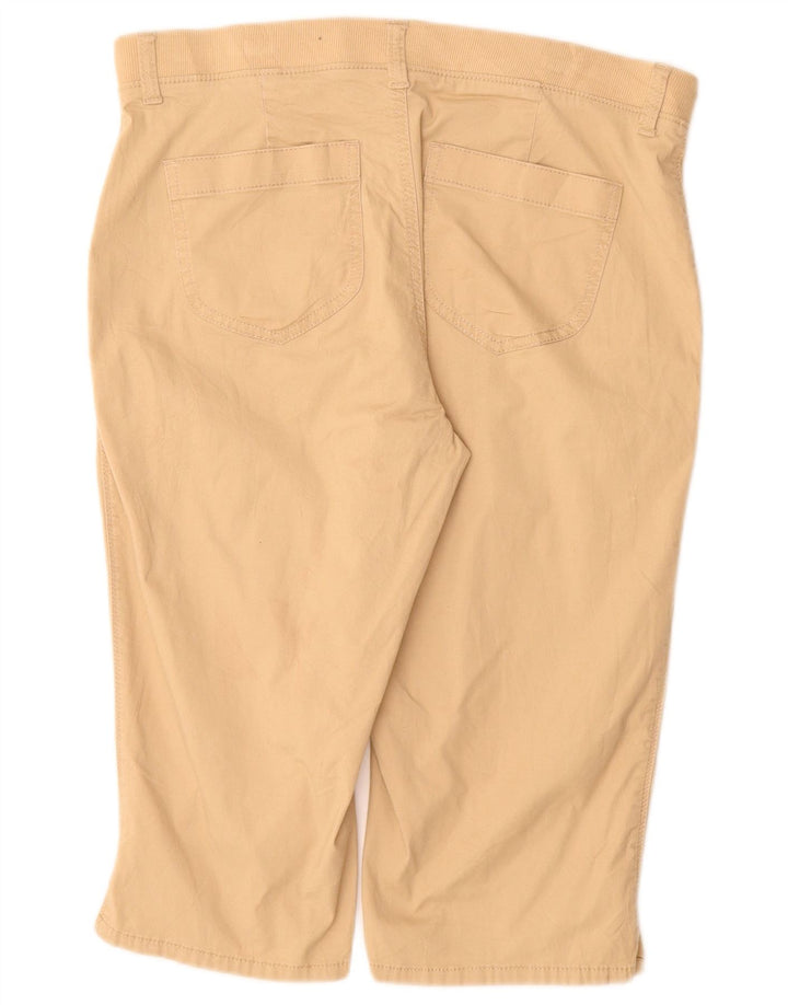 Lee Dame Mid Rise Relaxed Fit Capri Bukser W32 L17 Beige