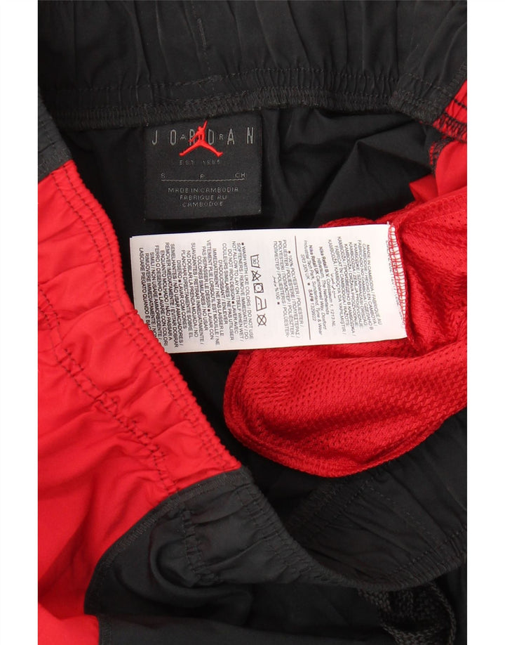 JORDAN Herre Dri Fit Sportshorts Small Black Colourblock Polyester