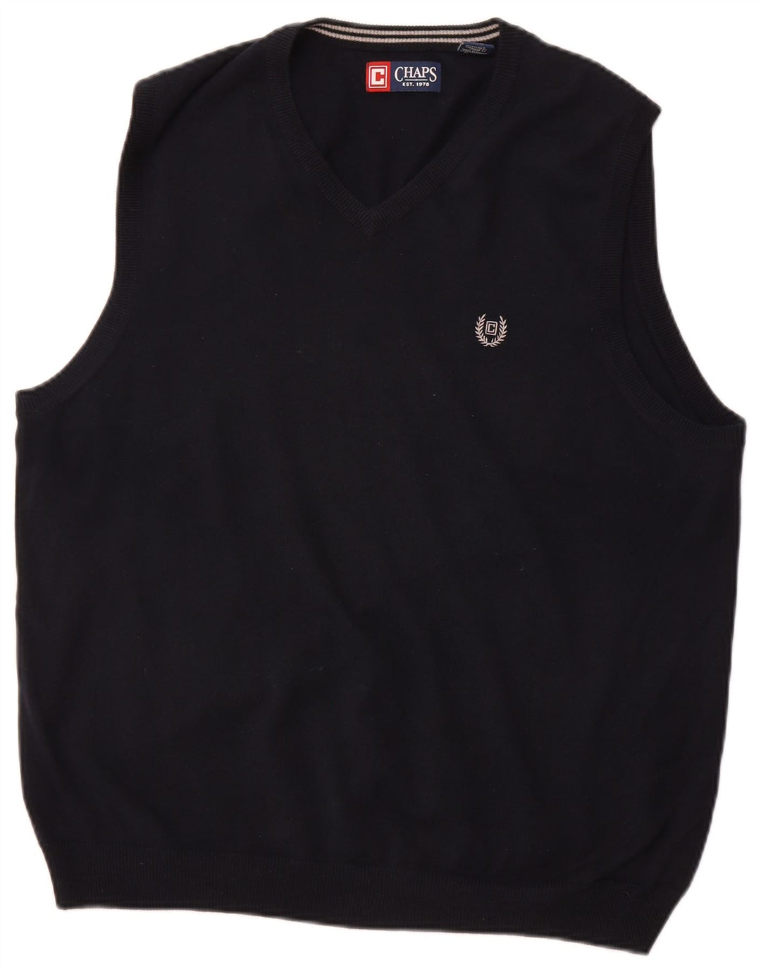 CHAPS Herrevest Tank Top Stor Marineblå Bomuld