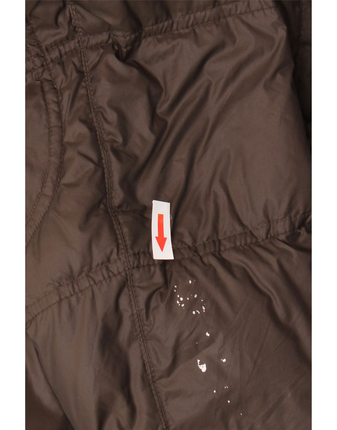 Brema Herre hættepolstret jakke IT 52 XL Brun nylon