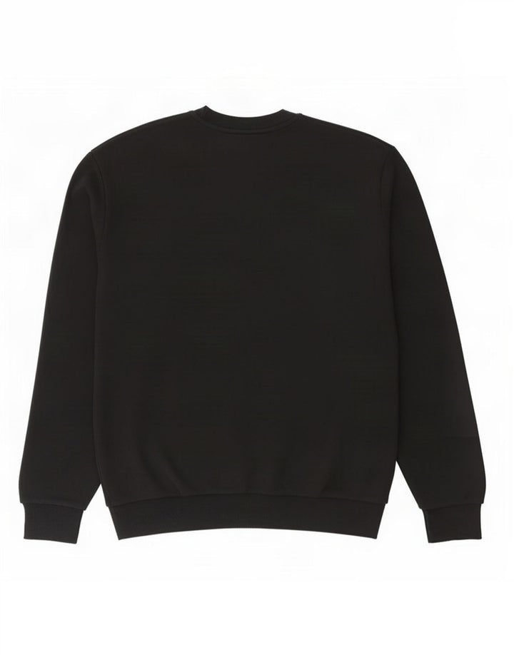 Puma Herre Grafisk Sweatshirt Jumper Stor Sort Bomuld