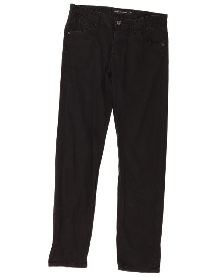 French Connection Straight Casual Bukser til mænd W32 L32 Sort