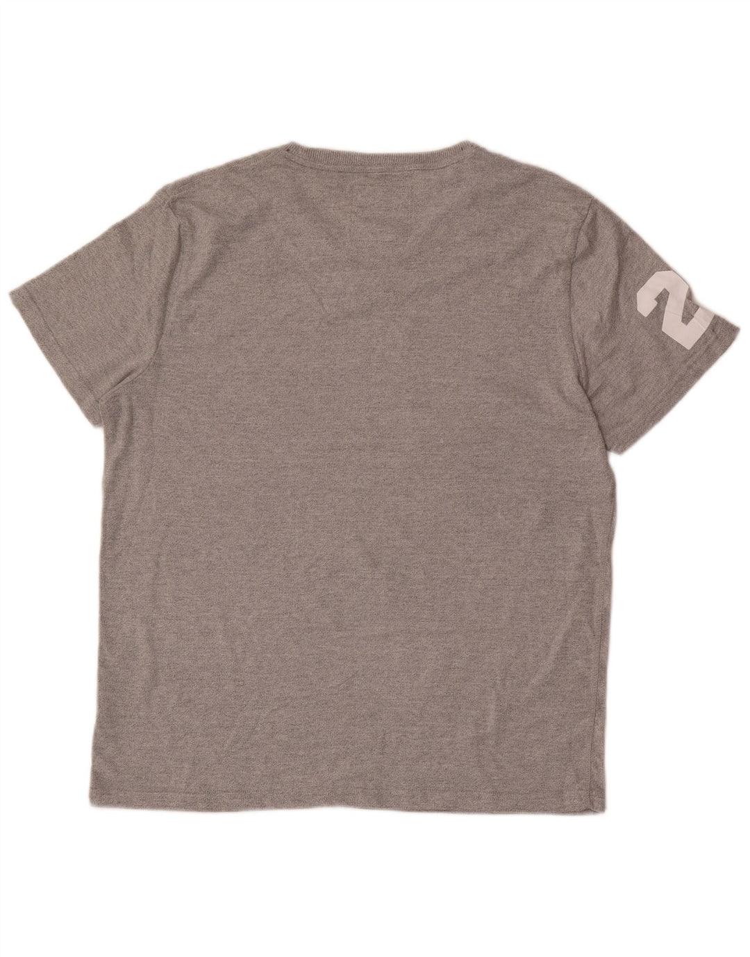 Superdry Herre grafisk T-shirt Top 2XL Grå Bomuld