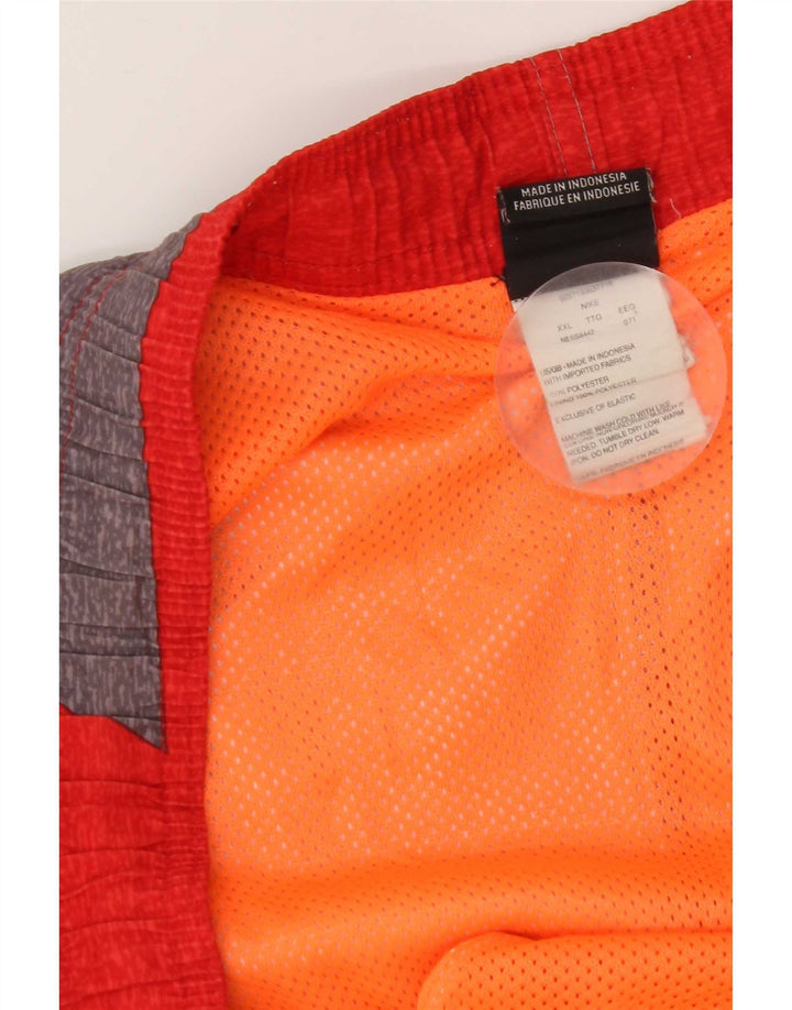 Nike svømmeshorts til mænd 2XL flerfarvet Colourblock Polyester