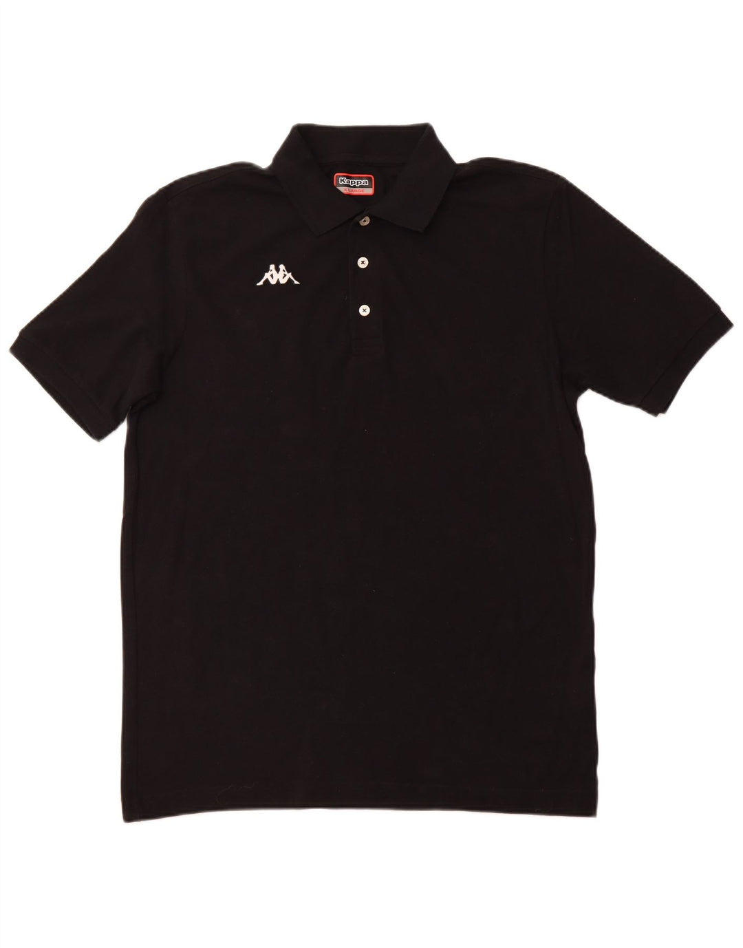 KAPPA Poloshirt til mænd XL Sort bomuld