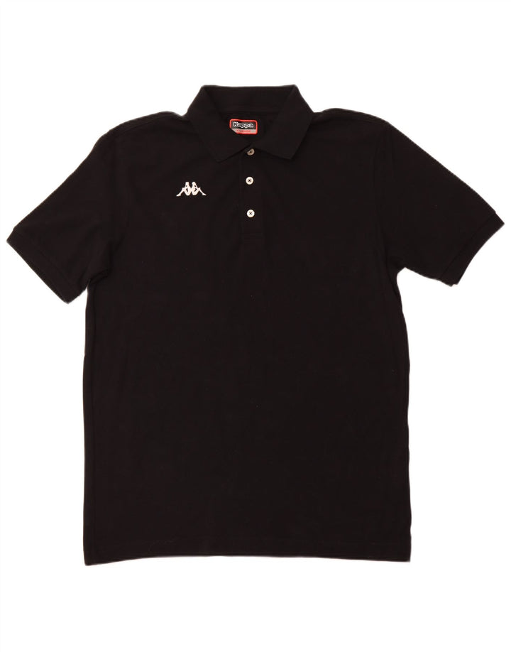 KAPPA Poloshirt til mænd XL Sort bomuld