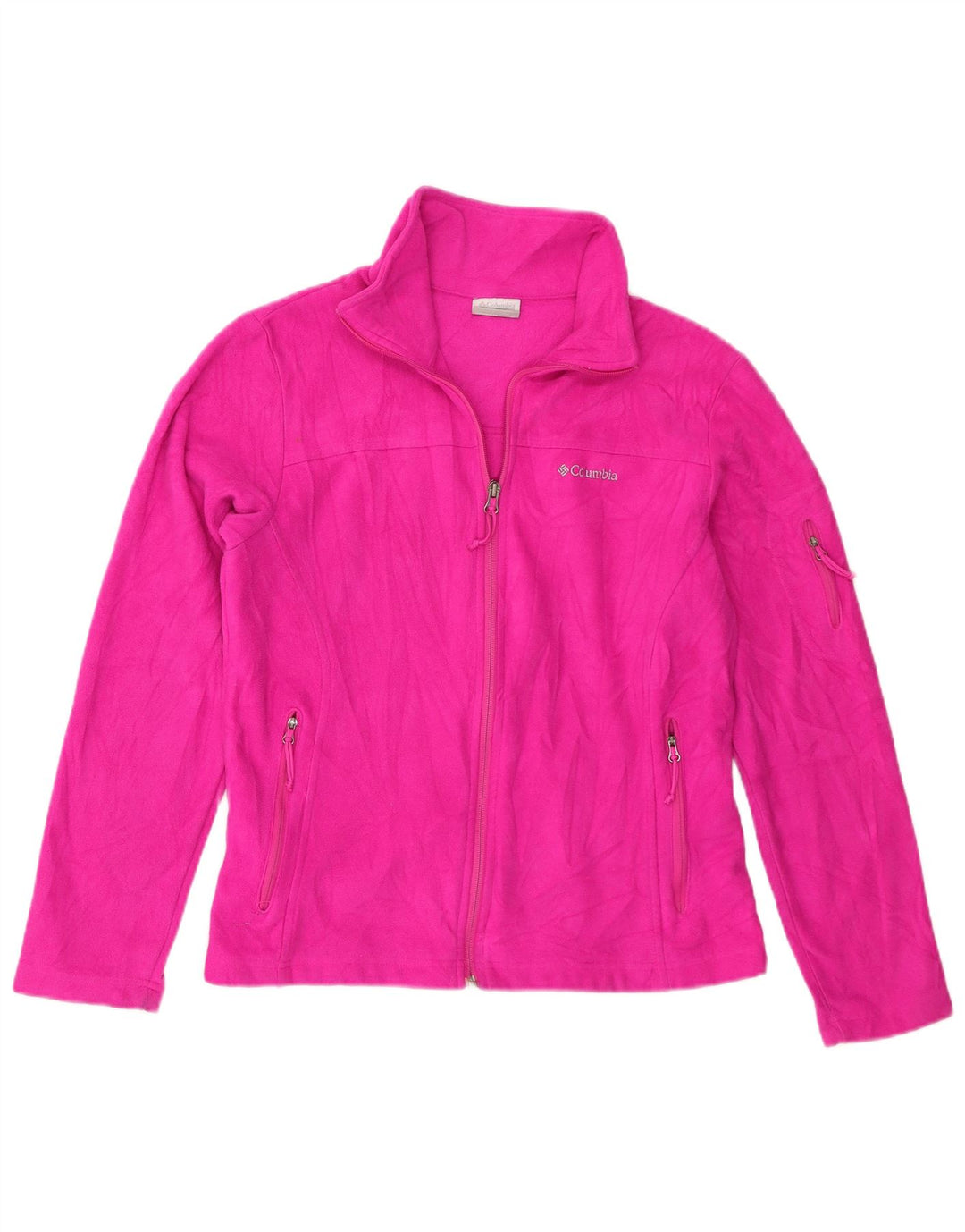 Columbia Dame Fleecejakke UK 14 Medium Pink Polyester