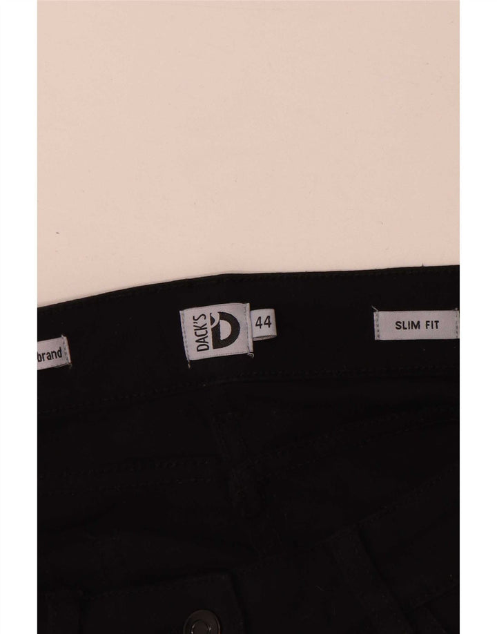 Dacks Slim Fit Chinobukser til kvinder IT 44 Medium W30 L28 Sort