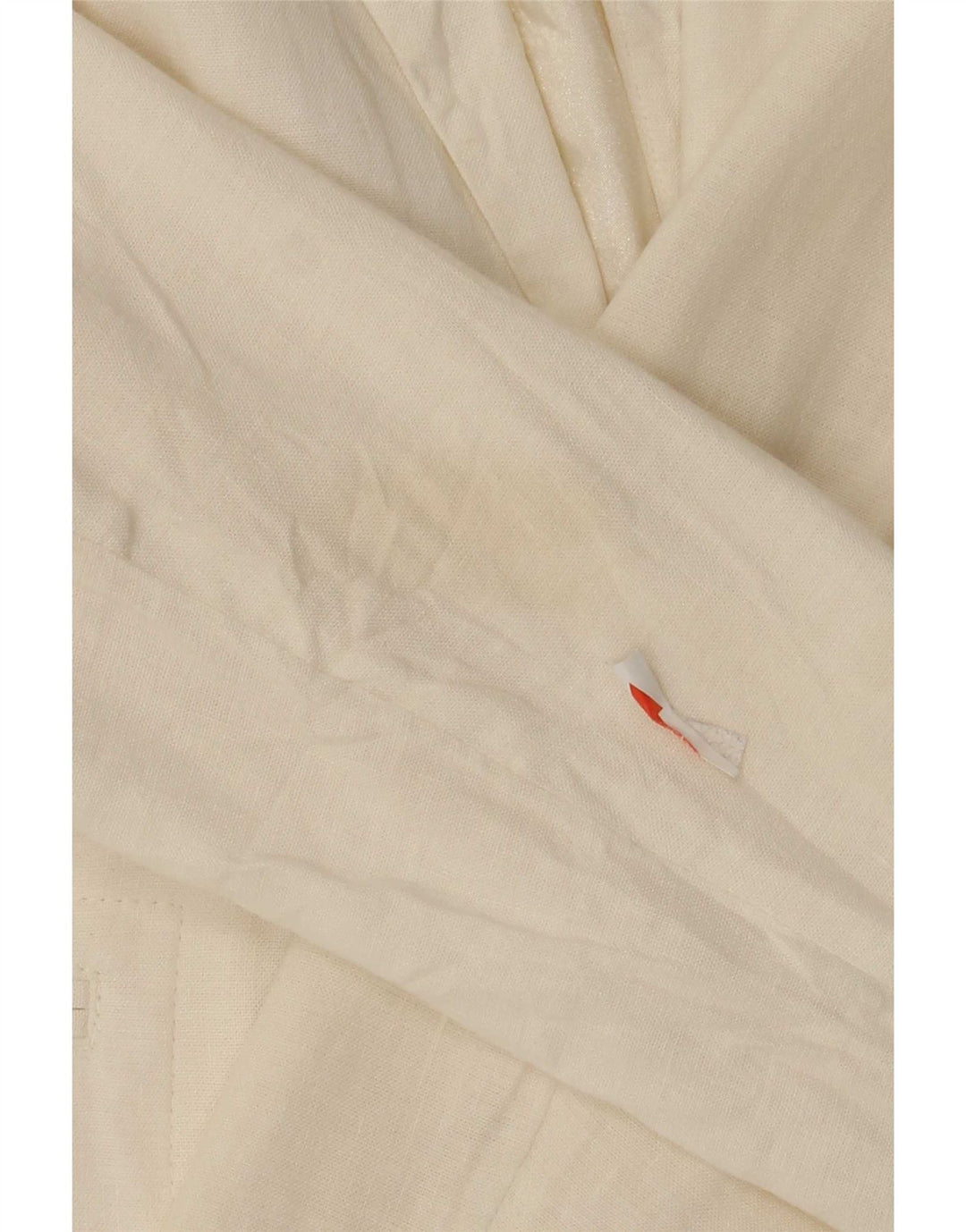 French Connection Dame 1 Knap Blazer Jacket UK 12 Medium White Linen