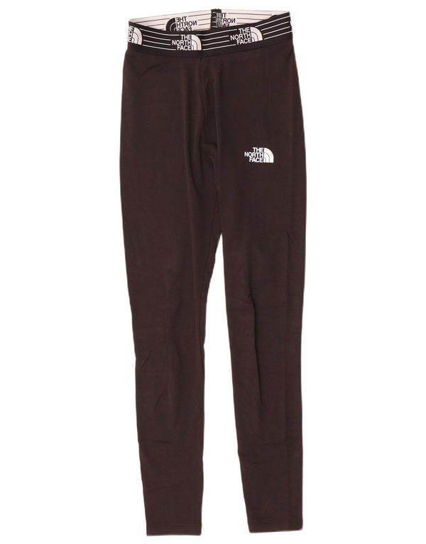 The North Face Kvinders Grafiske Leggings UK 10 Small Black Bomuld