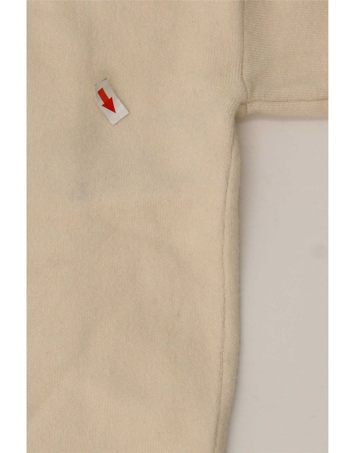 Massimo Dutti Dame Oversized Cardigan Sweater UK 10 Small Off White