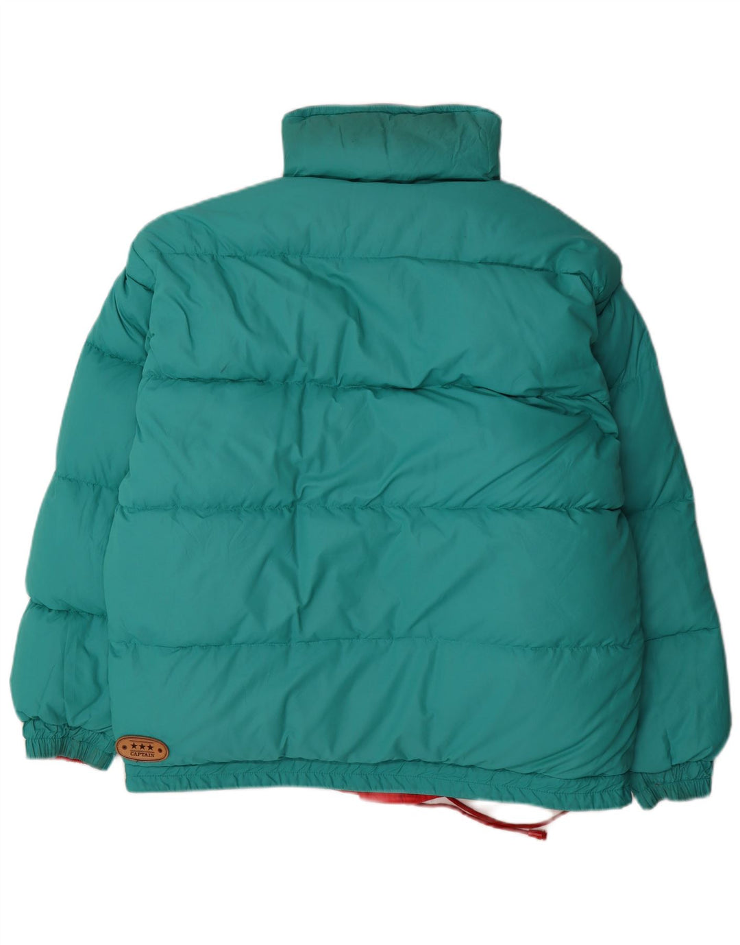 Vintage Herre Hætte Vendbar Jakke UK 38 Medium Multicolored Winter