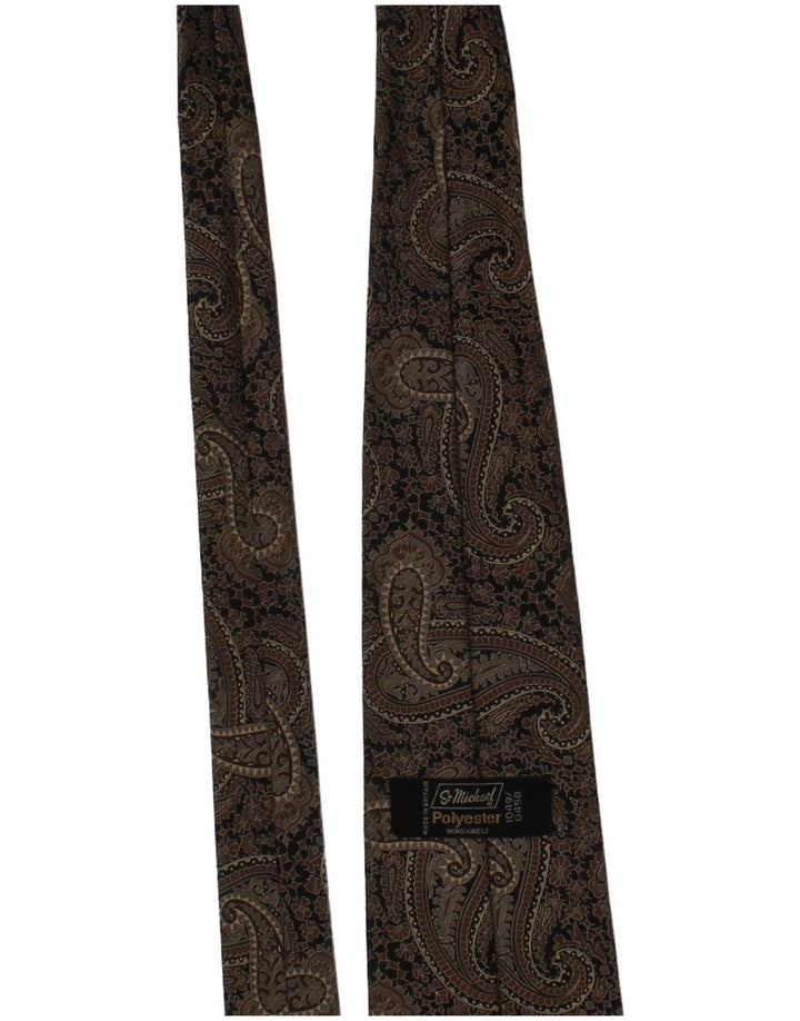 St Michael Herre slips One Size Brun Paisley Classic