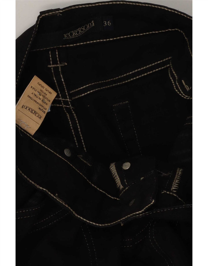 Jeckerson Straight Jeans til mænd W36 L32 sort bomuld