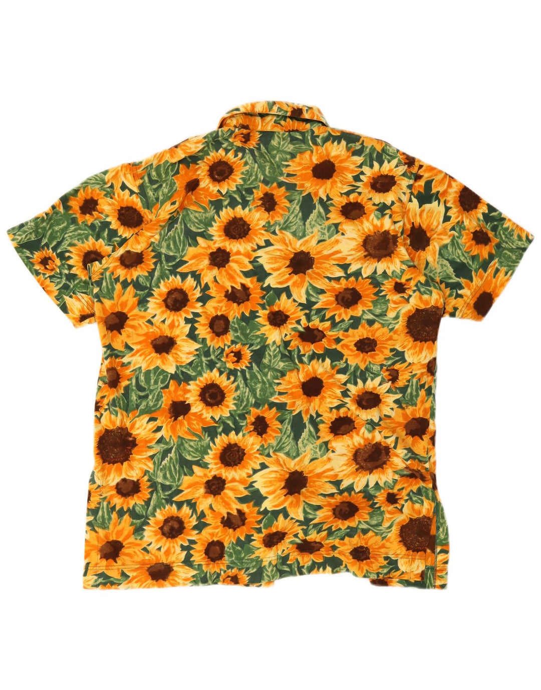 Vintage kvinders kortærmet skjorte EU 38 Medium Multicolored Floral