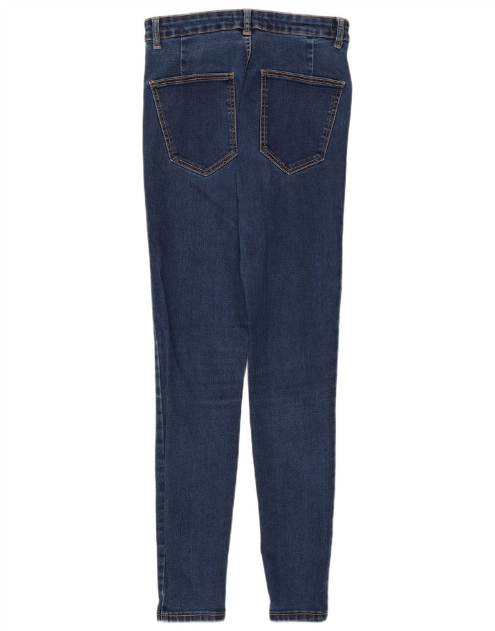 Zara Dame Skinny Jeans EU 40 Medium W30 L27 Blå