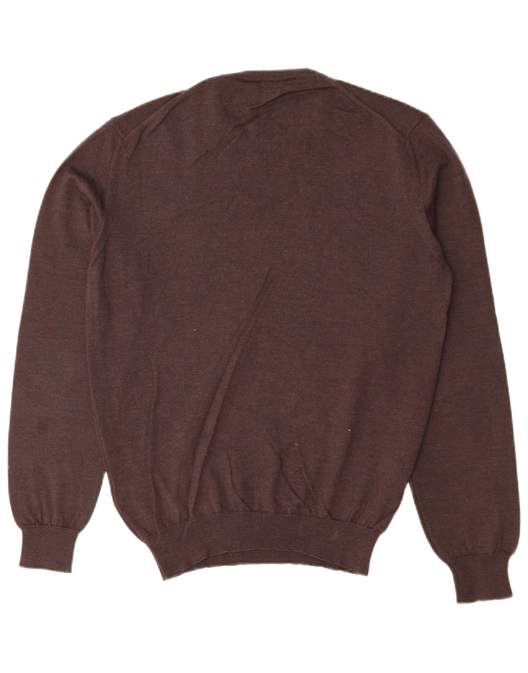 HENRY COTTONS Sweater med rund hals til mænd mellem brun