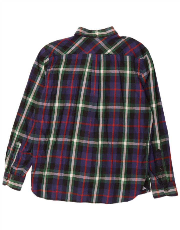 LEVI'S Herre Standard Fit Flanellskjorte Stor flerfarvet ternet bomuld