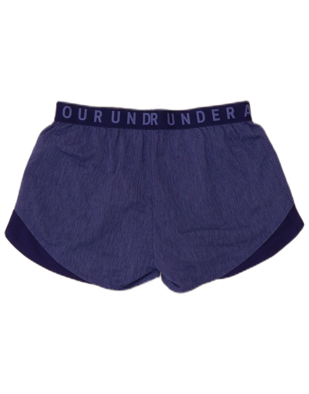 Under Armour Grafiske sportsshorts til kvinder Medium Blue Colourblock Polyester