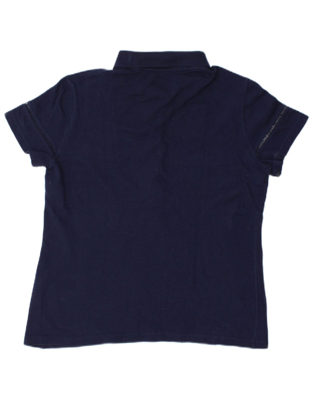 Lacoste Dame Polo Shirt Størrelse 46 XL Navy Blue Bomuld