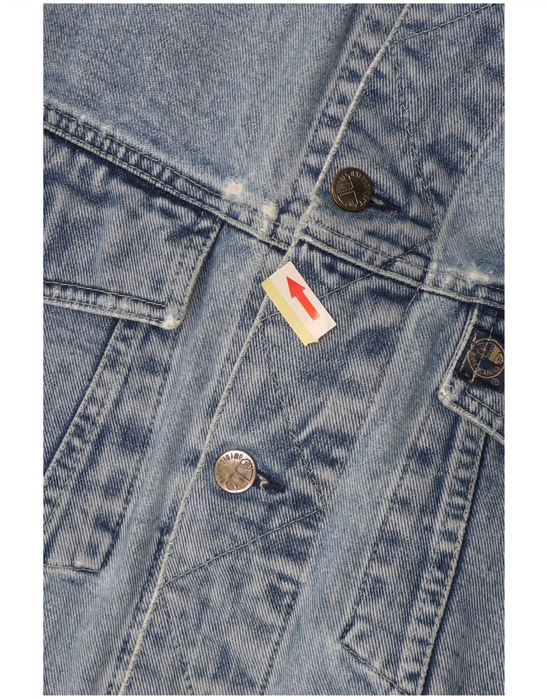 AMERICANINO Denimjakke til mænd UK 42 XL Blå Bomuld