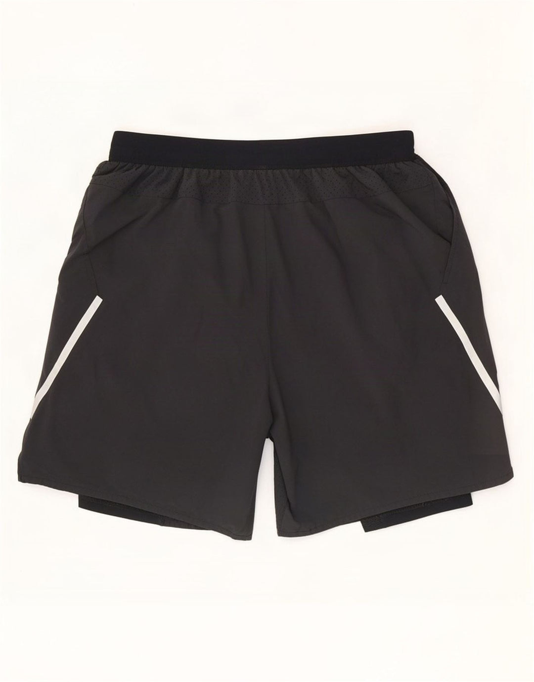 Nike Herre Dri Fit Sportshorts Store Grå Colourblock Polyester