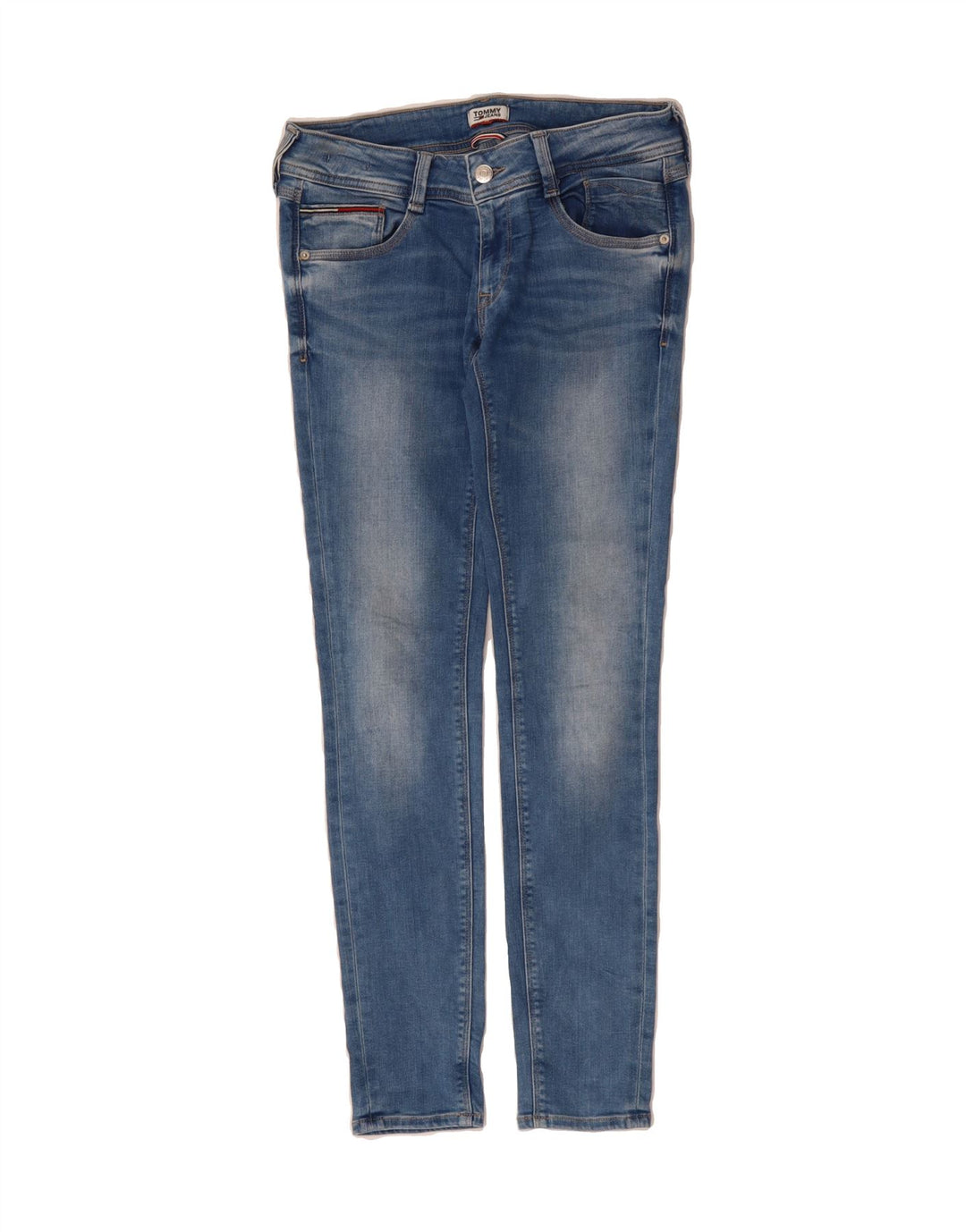 TOMMY HILFIGER Womens Skinny Jeans W29 L32 Blue Vintage Tommy Hilfiger and Second-Hand Tommy Hilfiger from Messina Hembry 