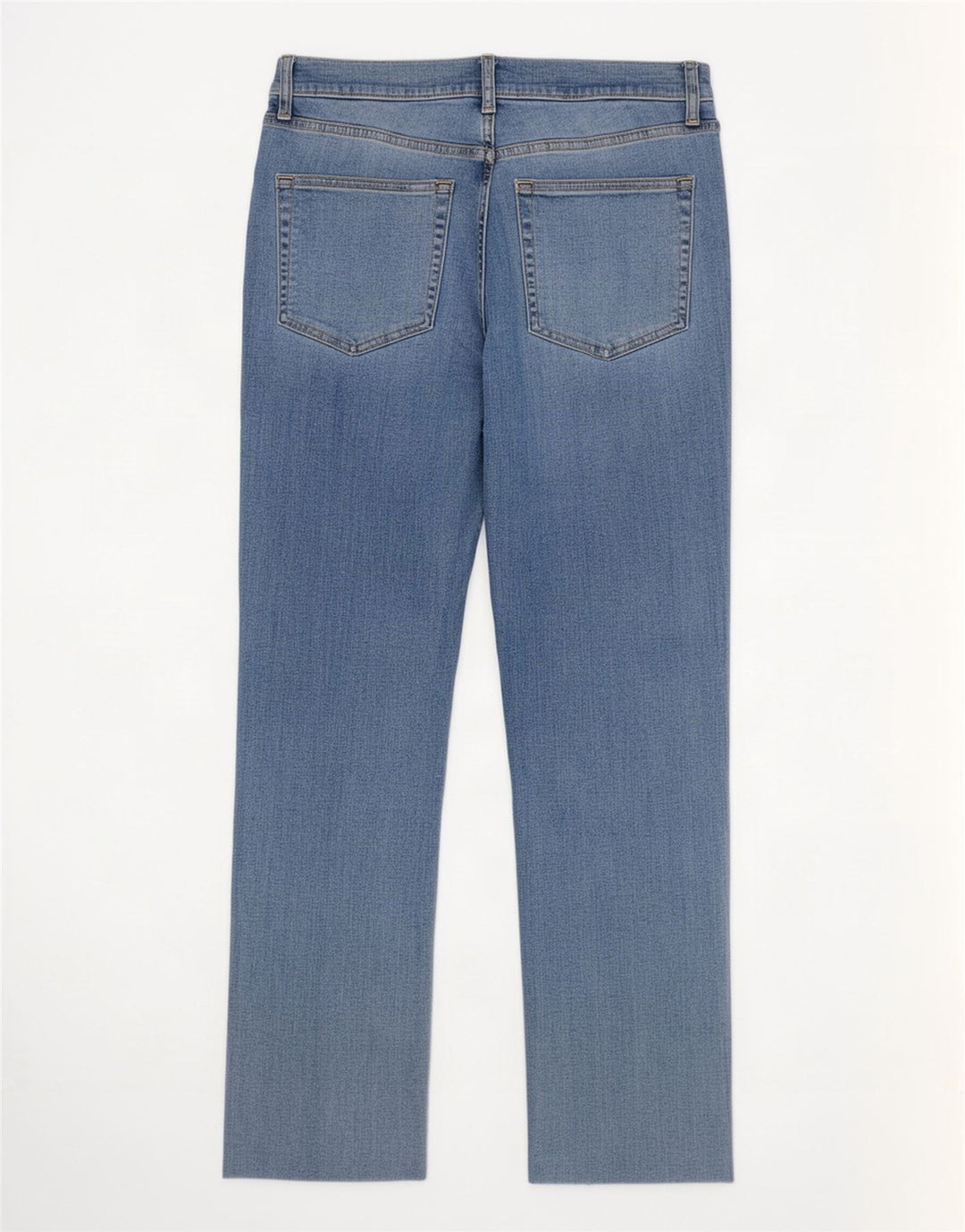 Zara Dame Straight Jeans EU 40 Medium W30 L27 Blå