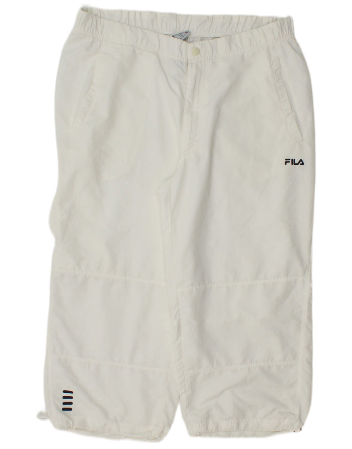 Fila Herre Capri træningsdragt Bukser IT 56 XL Hvid Polyester