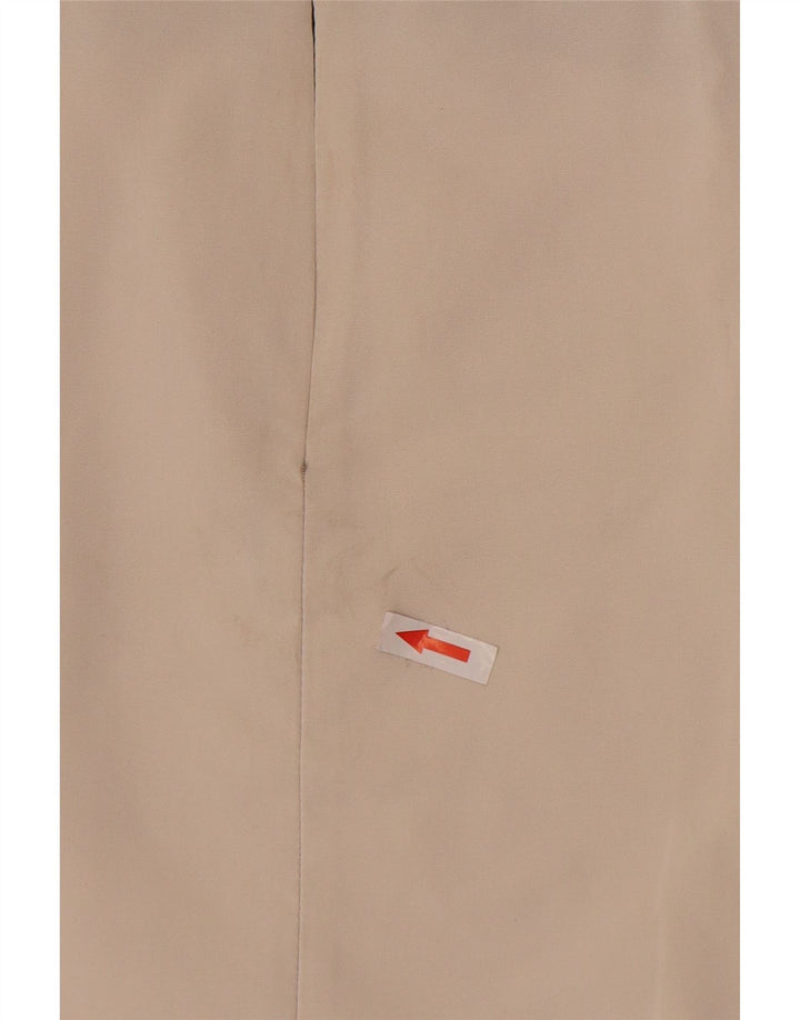 Max Mara Dame Ærmeløs Shift Dress UK 16 Large White Colourblock
