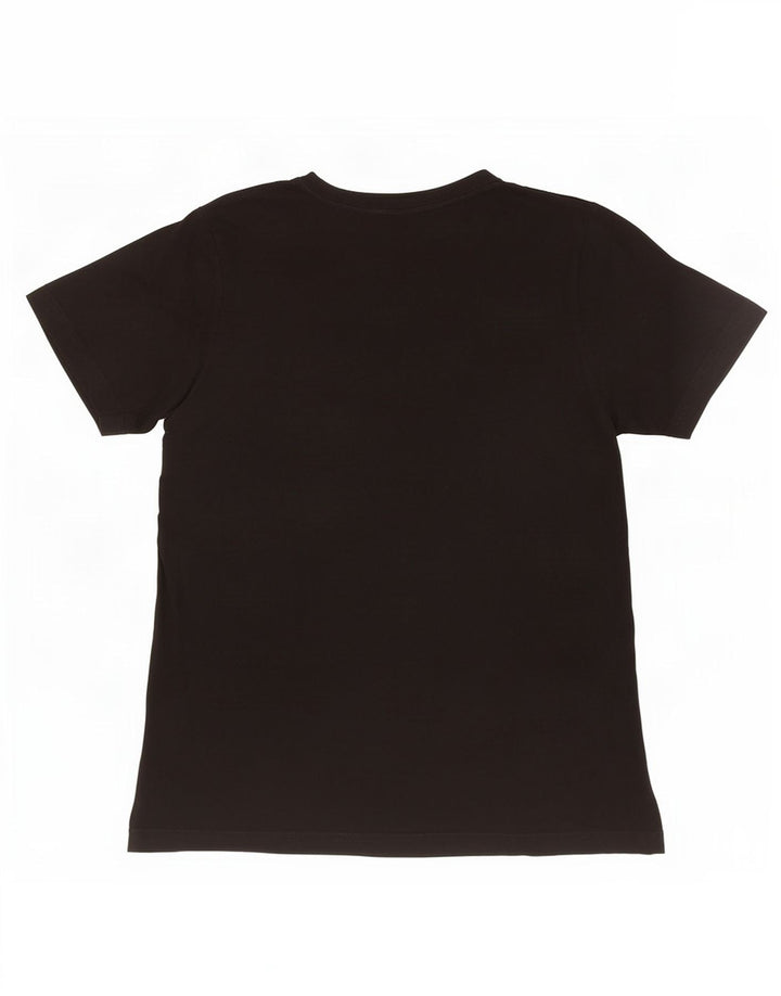 Puma Herre Grafisk T-Shirt Top Medium Sort Bomuld