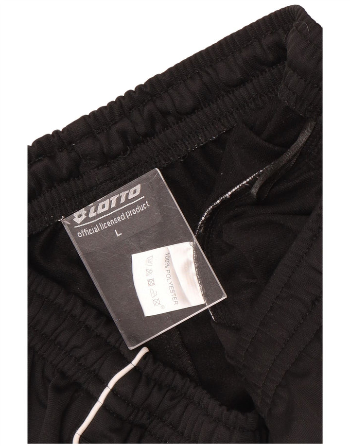 Lotto Herre træningsdragt Bukser Joggers Large Sort Polyester