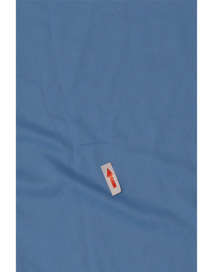 Nike Dri Fit T-shirt top mellemblå polyester til mænd