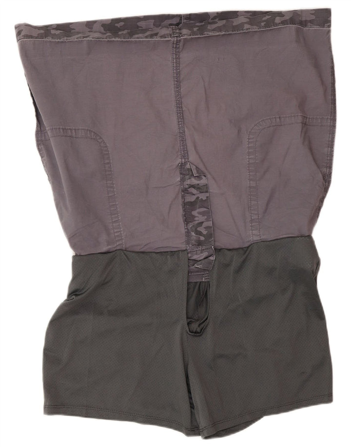 LEE Womens Skort US 14 XL Grå Camouflage Bomuld