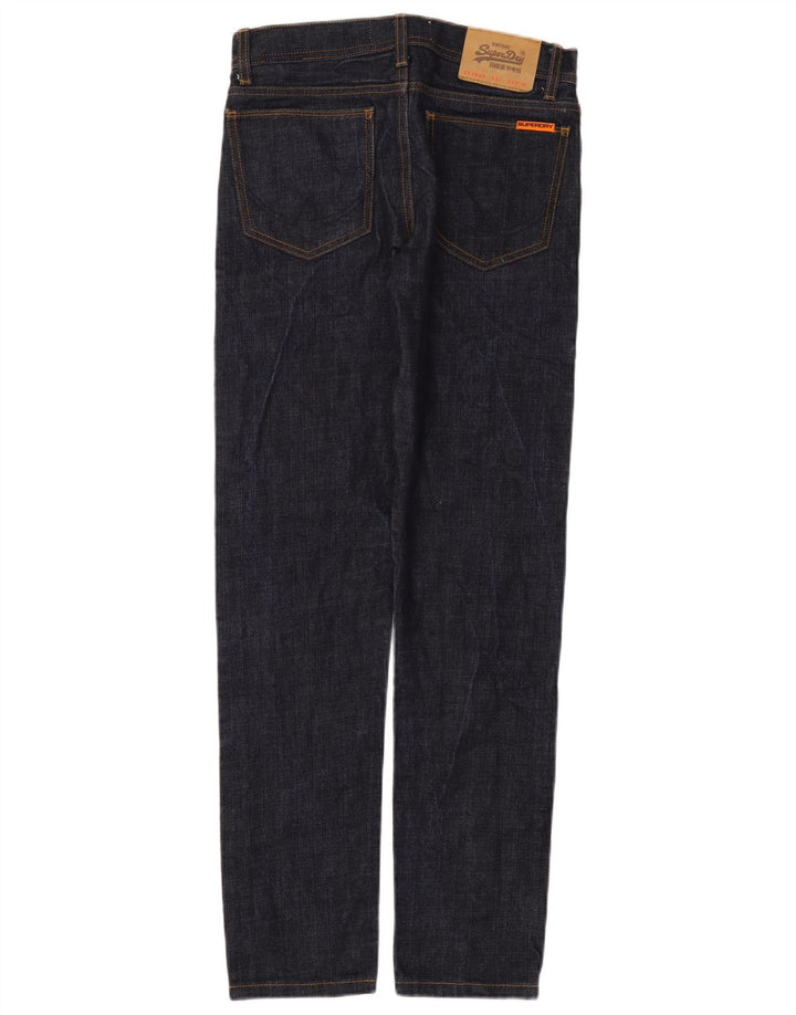 Superdry Slim Jeans til mænd W28 L30 marineblå bomuld