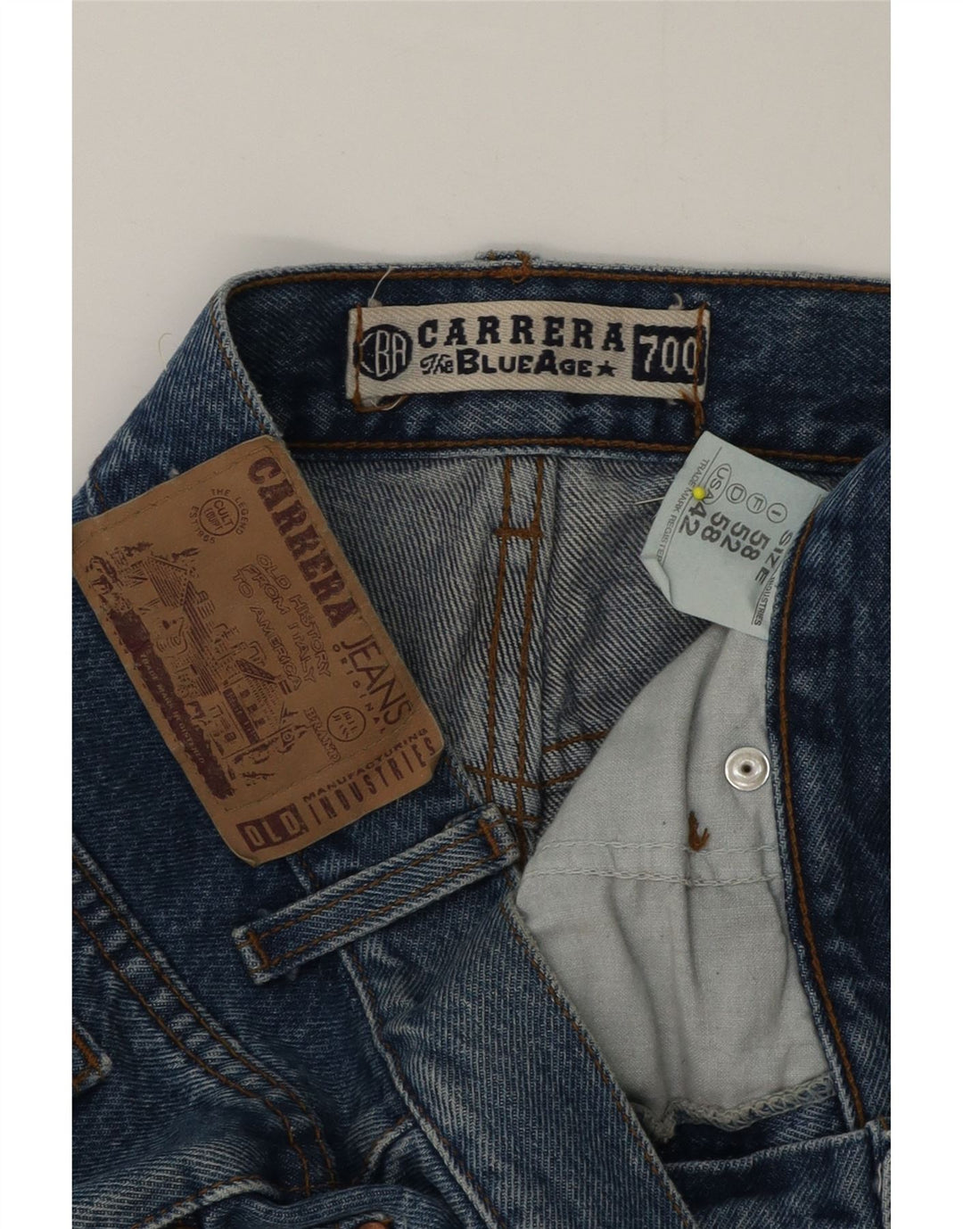 Carrera Herre 700 Straight Jeans W42 L31 Blå Bomuld