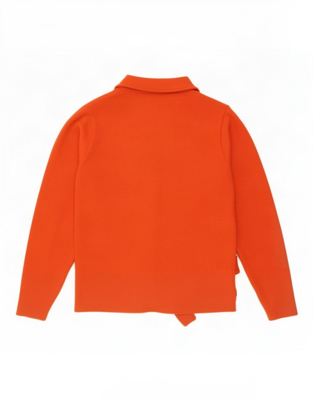 Zara Dame Oversized Turtle Neck Jumper Sweater UK 10 Small Orange