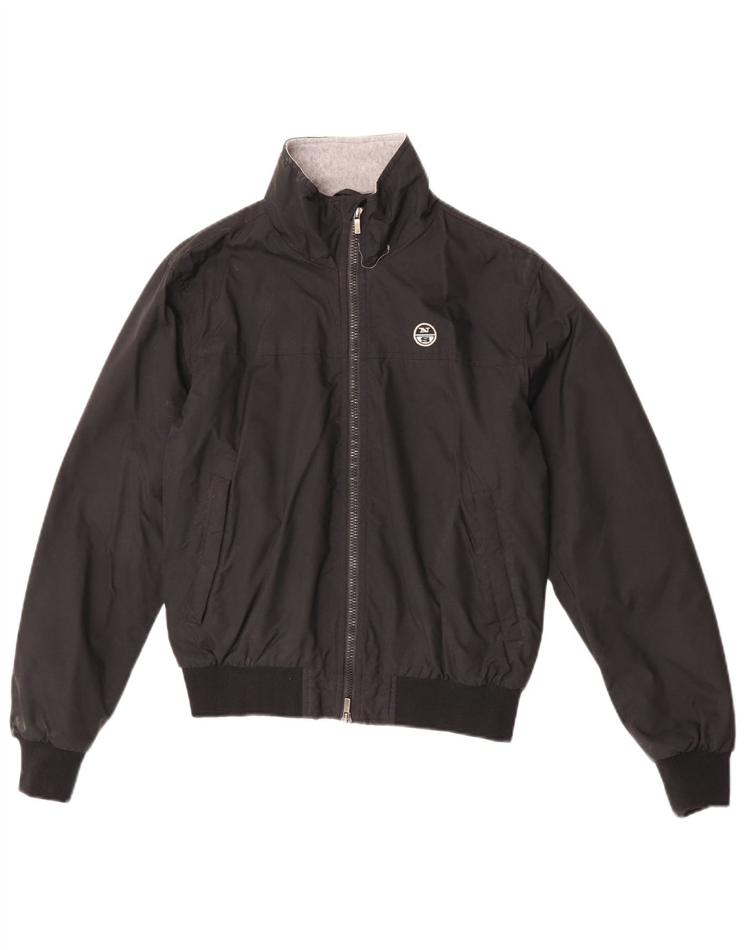 North Sails Herre Bomber Jacket UK 36 Small Black Polyamide