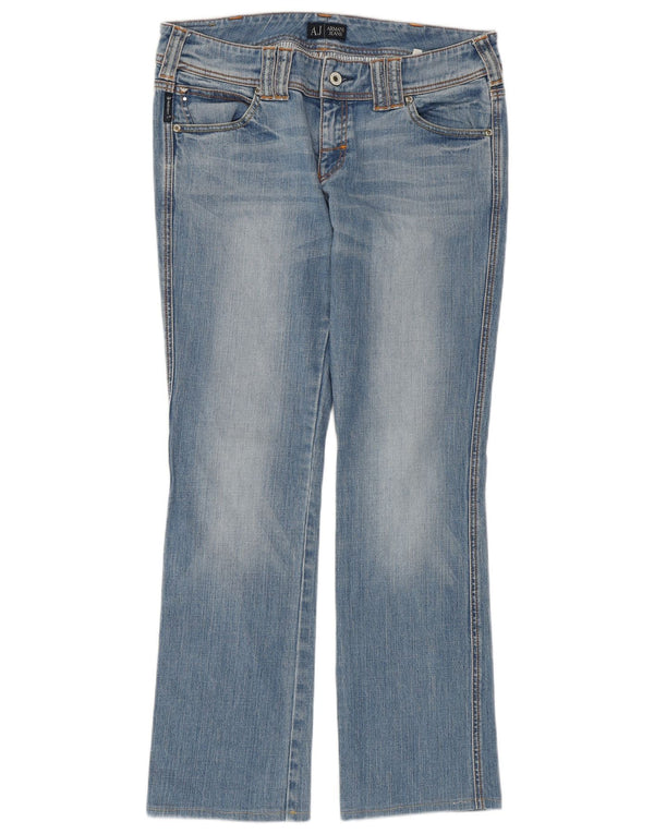 ARMANI Lige jeans til kvinder W29 L30 Blå